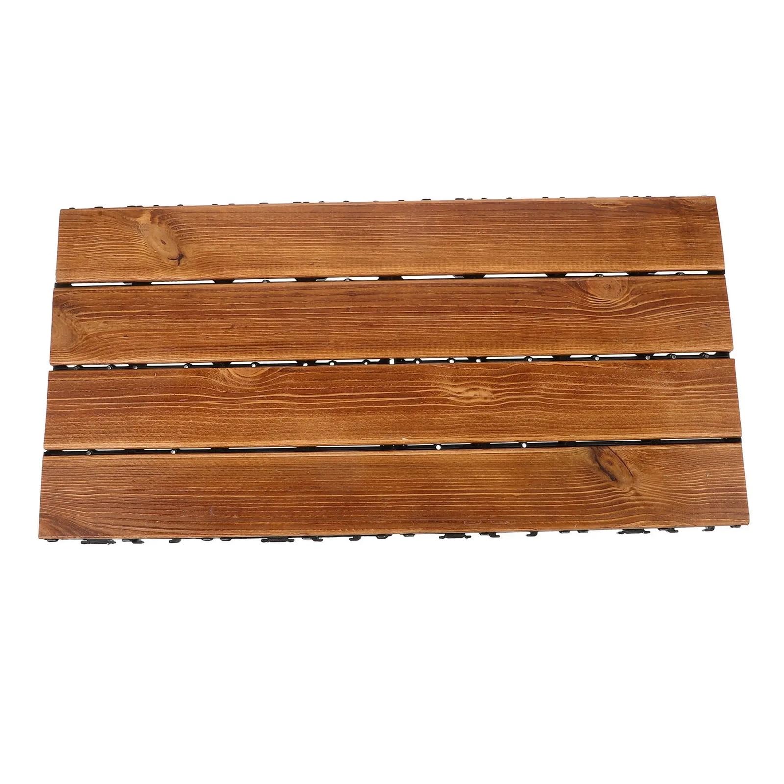 Baldosa Madera Carbonizada Multiusos Exterior