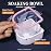 Teenitor Nail Soaking Bowl, Soak Off Gel Polish Dip Powder Remover, Manicure Bowl for Hand, Cuticle Remover Tools, Nail Brush Cuticle Pusher,Cuticle Oil Cuticle Peeler,Nail File Buffer Milk and Honey
