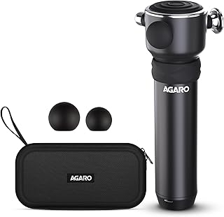 AGARO Imperial Handheld Deep Tissue Massager, Vibrating Muscle Massager - Therapy Back Massager for All Body Relief - Musc... Price In India