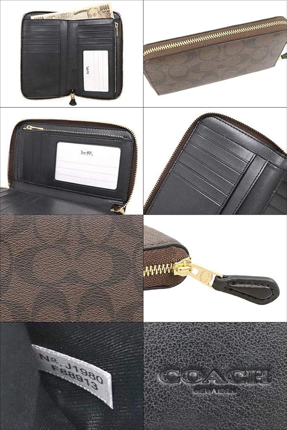 Amazon | [コーチ] 財布(二つ折り財布) F88913 ブラウン