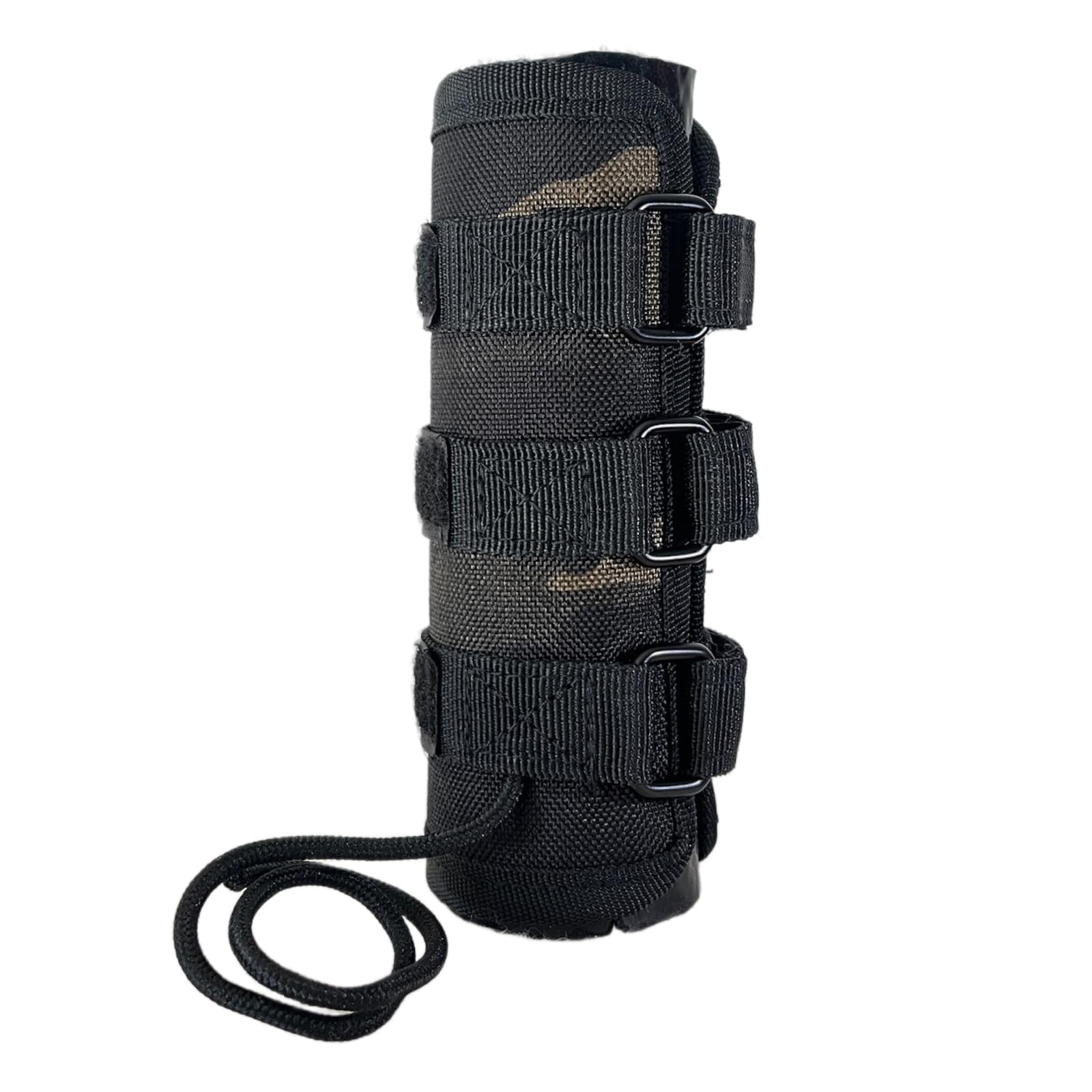 NITIIKA 6 inch Suppressor Cover with Burn Proof Micro Fiber Sleeve, Heat Resistant Inner Fiberglass & Silicon Lining? Suppressor Wrap, Flame-Retardant Cover Protective Sleeve for Suppressor