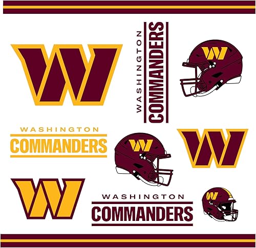 Miniatura 210 de Rico Industries NFL - Vaso de fútbol americano de doble pared, 16 onzas, tapa W