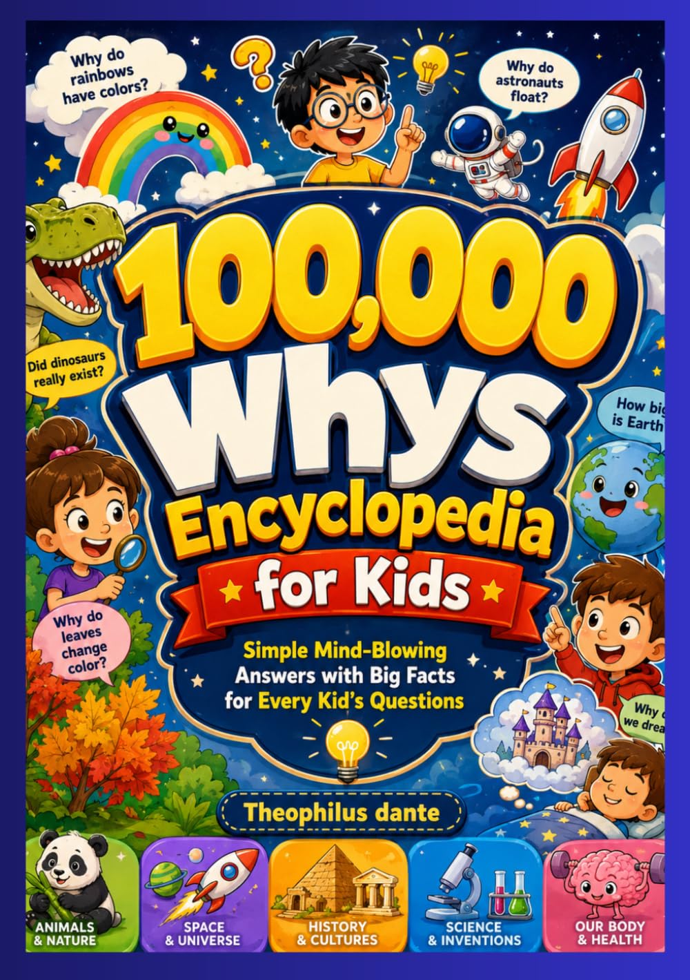 100,000 Whys Encyclopedia for Kids: Simple Mind-Blowing Answers with Big Facts for Every Kid's Questions