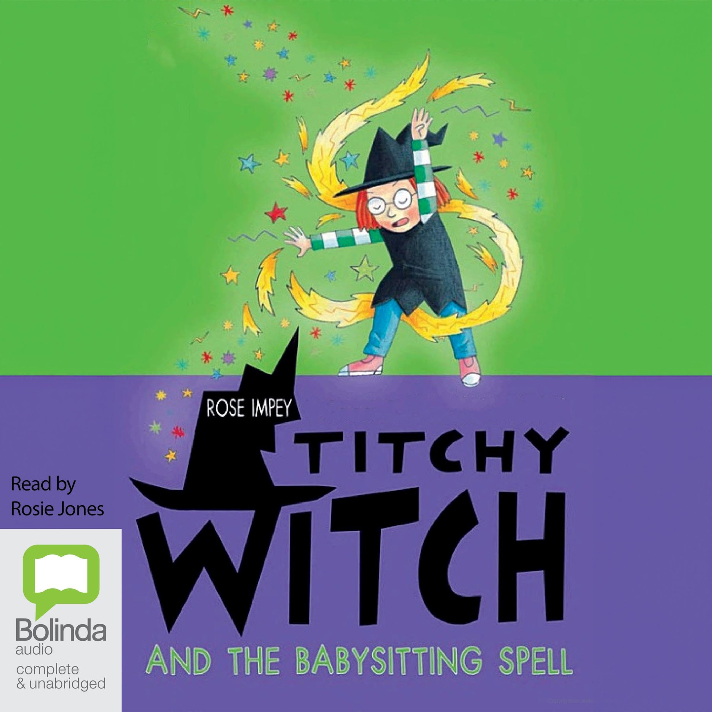 Cover art for Titchy Witch and the Babysitting Spell
