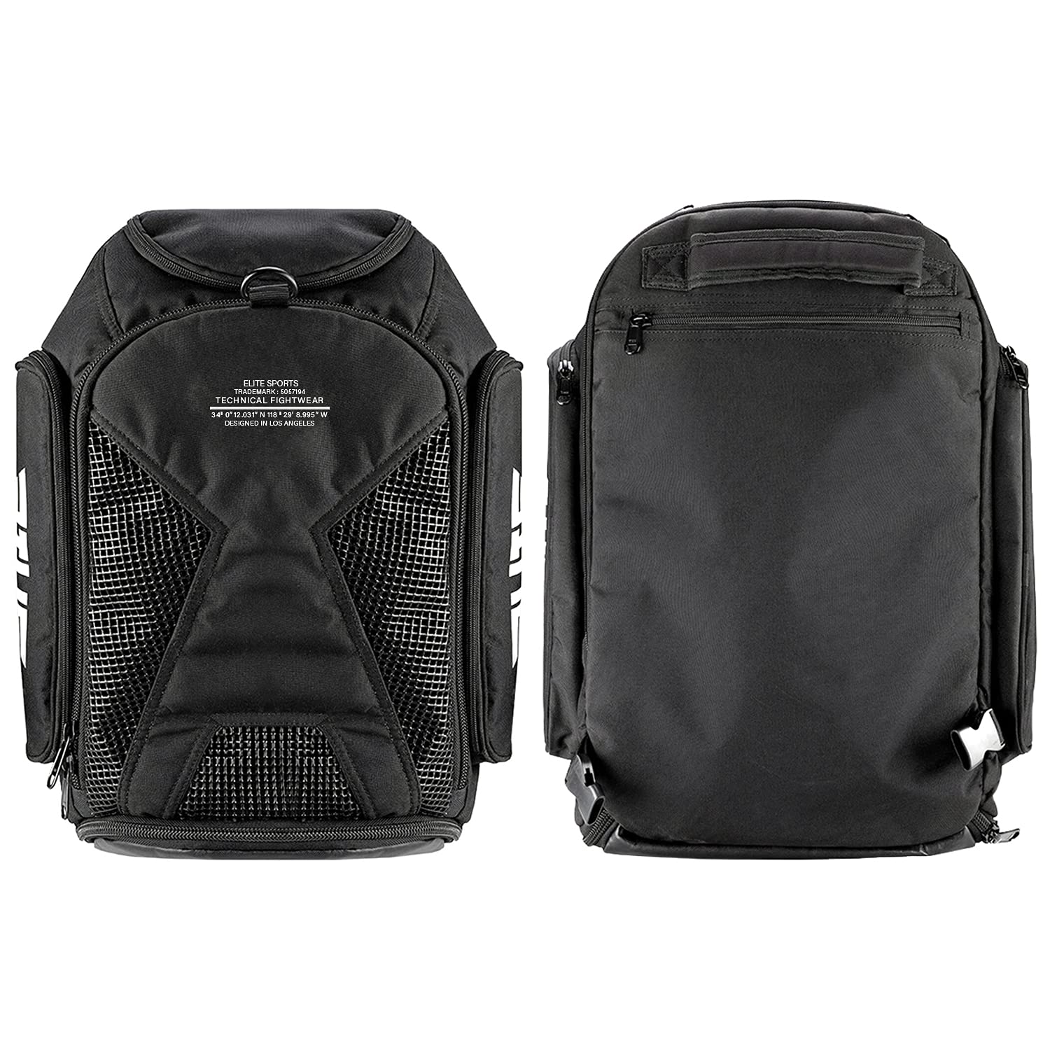 Buy Elite Sports Jiu Jitsu BJJ Jaco Expandable Gym Duffel Backpack Bag