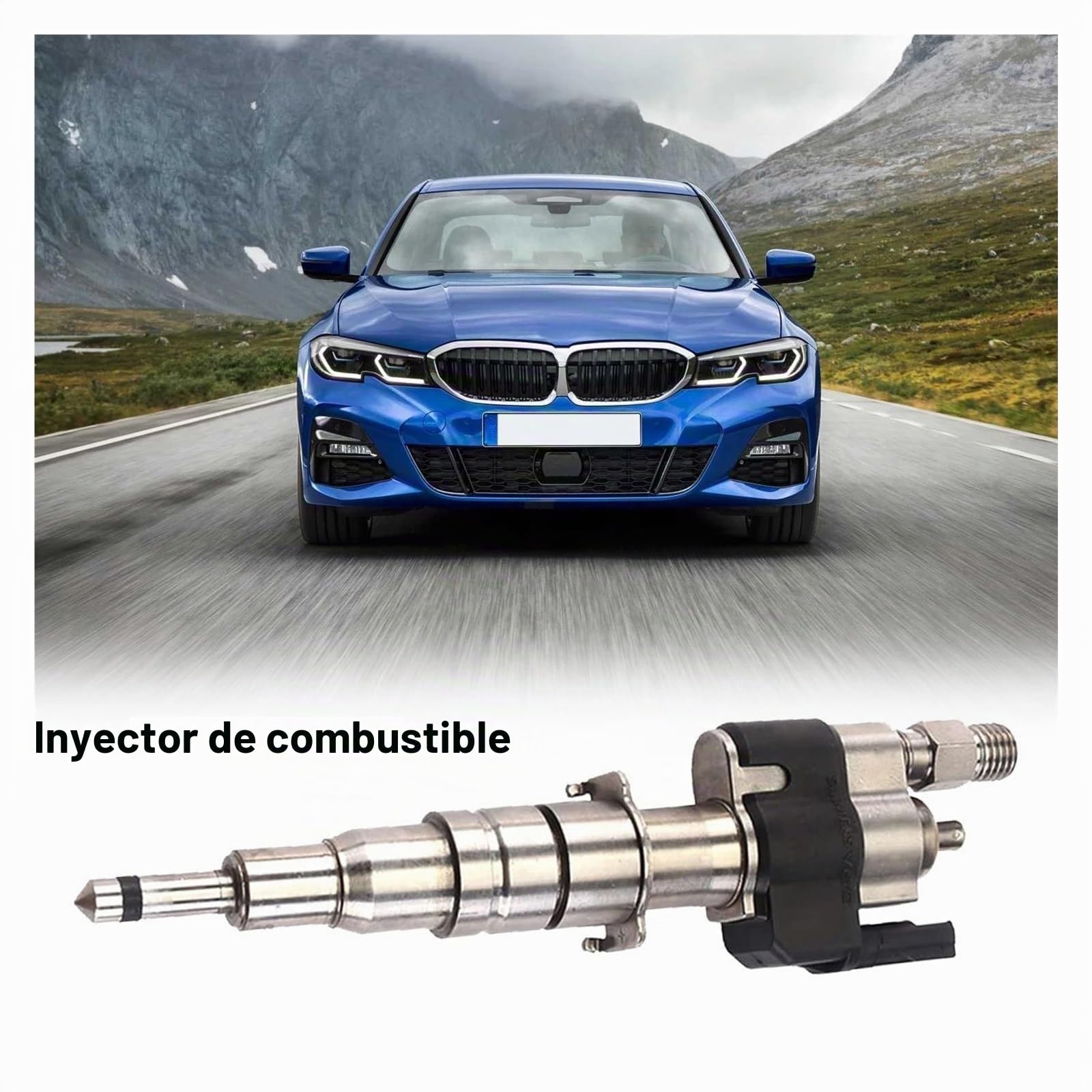Inyectores Para BMW Serie 1 3 5 6 Inyector De Combustible 13537589048-11 135375890483 Inyector Combustible