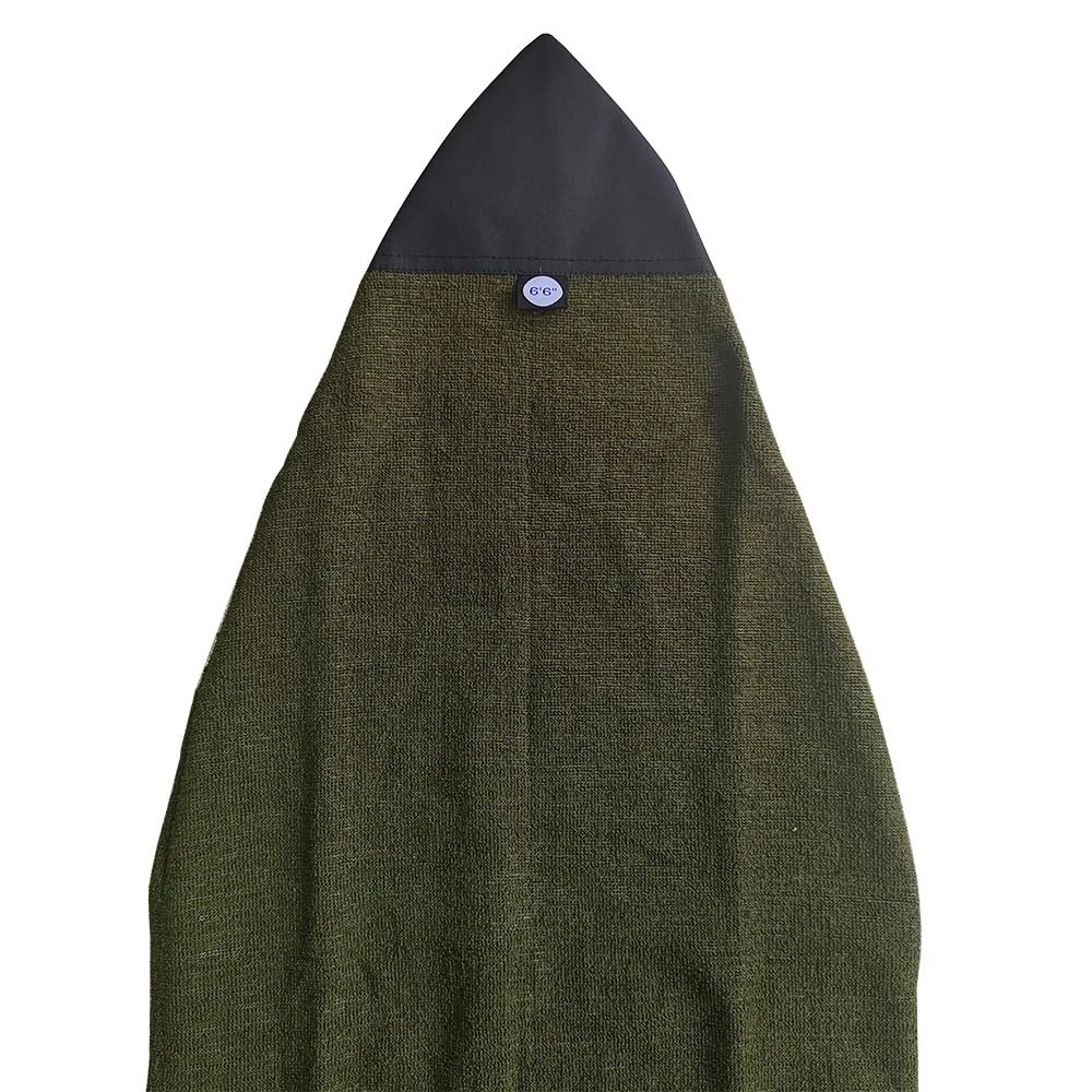 sup zubehör 6ft Surfbrett-Sockenhülle, Schutzhülle, alle Bretttaschen, Stretch-Überzug, Socke, einfach zu tragen und verstellbares Kordelzug-Design sup Tasche