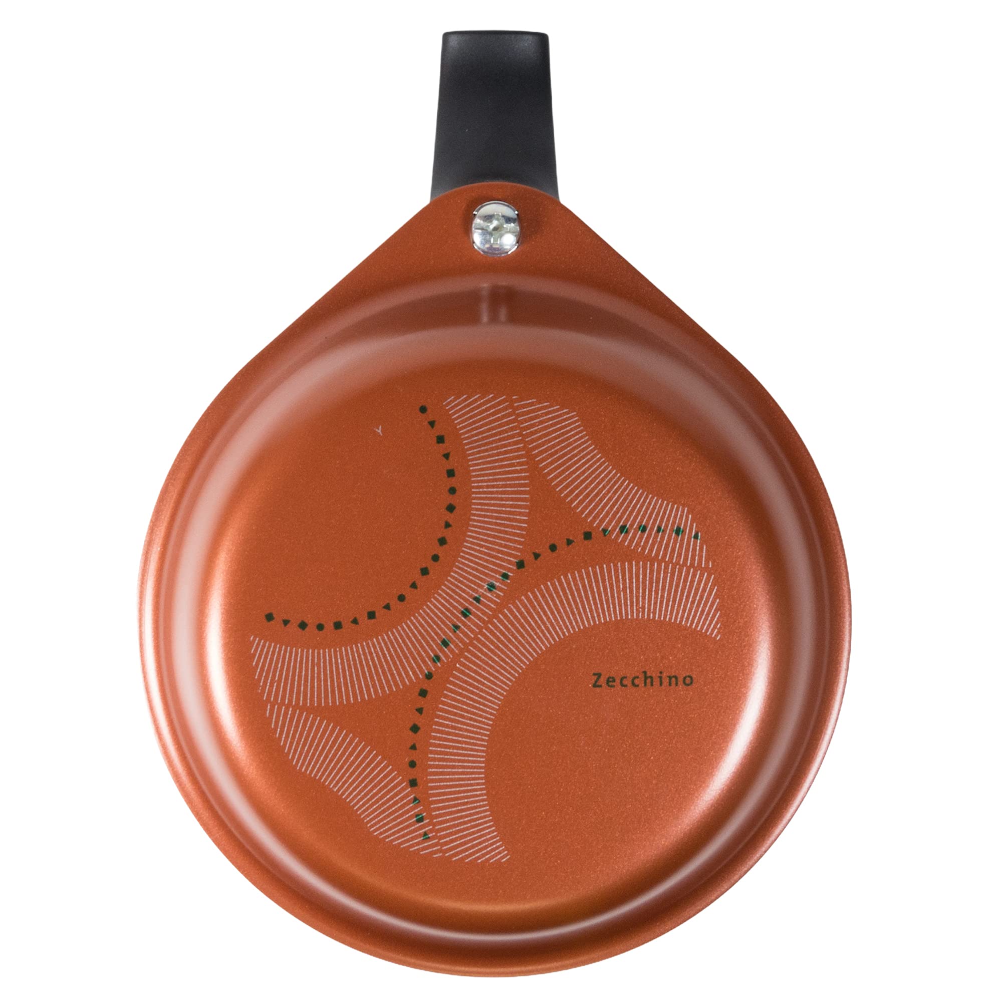 Bollilatte Zecchino In Alluminio 14 Cm - Antiaderente, Manici Atermici, Made In Italy - Foto 2