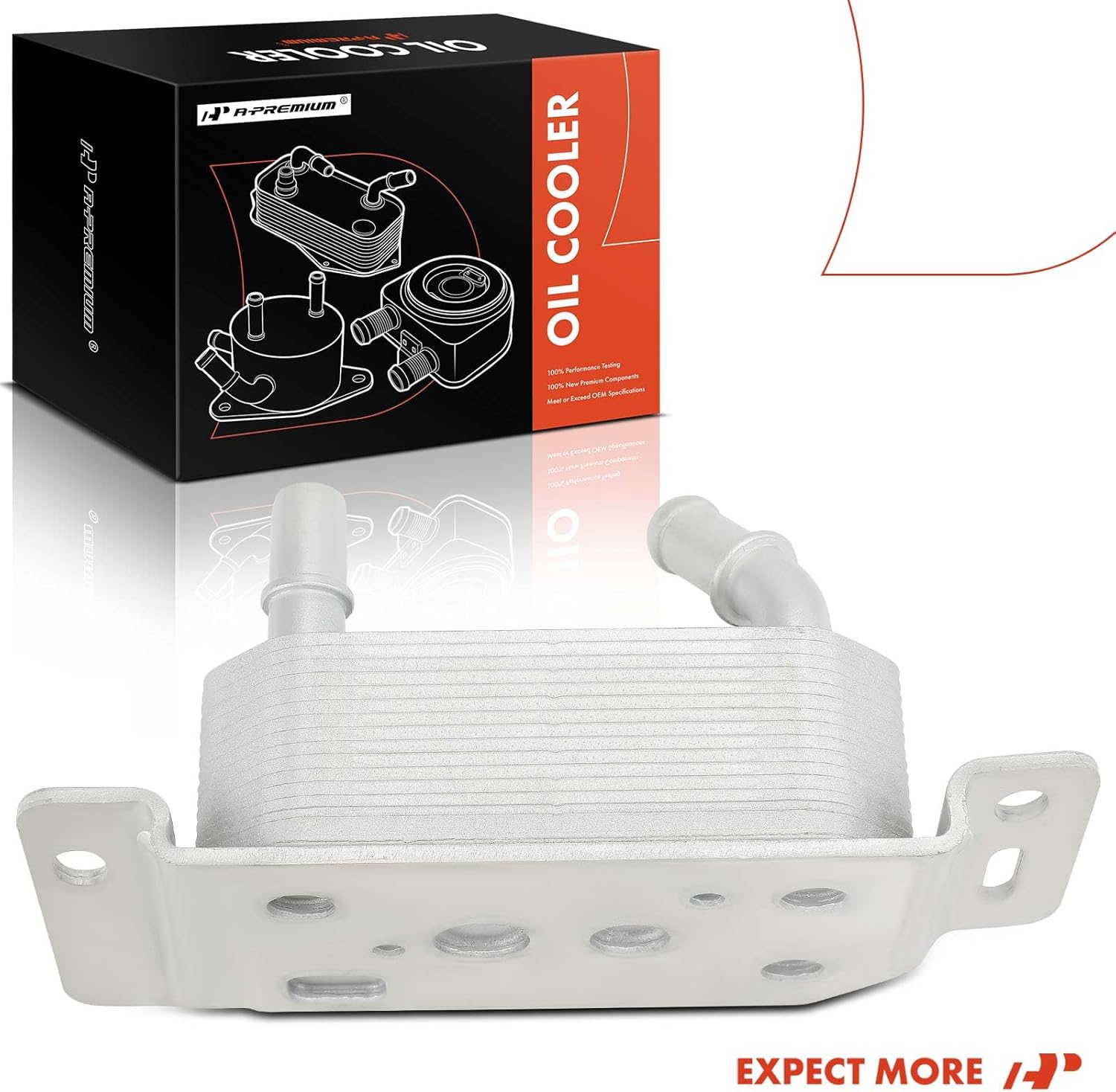 A-Premium Transmission Oil Cooler Compatible with Ford Escape & Lincoln MKC, 2017 2018 2019, 1.5L 2.0L