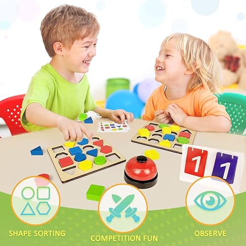 Miniatura 2 de Rompecabezas del alfabeto de madera para niños pequeños de 1 a 3 años, rompecabezas ABC con forma de alfabeto, rompecabezas de aprendizaje con