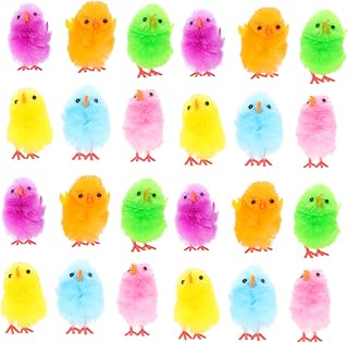 Yardwe Pollito De Pascua Decoración De Escritorio Amarillo Animales De Peluche Pollo De Peluche De Juguete 36 Piezas De Peluche De Felpa Pollito Animal Falso Pollito Animales De Pascua