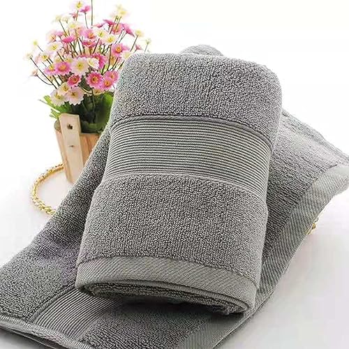 Vista 38 de Lchkrep Toallas de mano de baño (14 x 30 pulgadas), toalla de mano de algodón suave súper suave altamente absorbente para baño, manos, cara