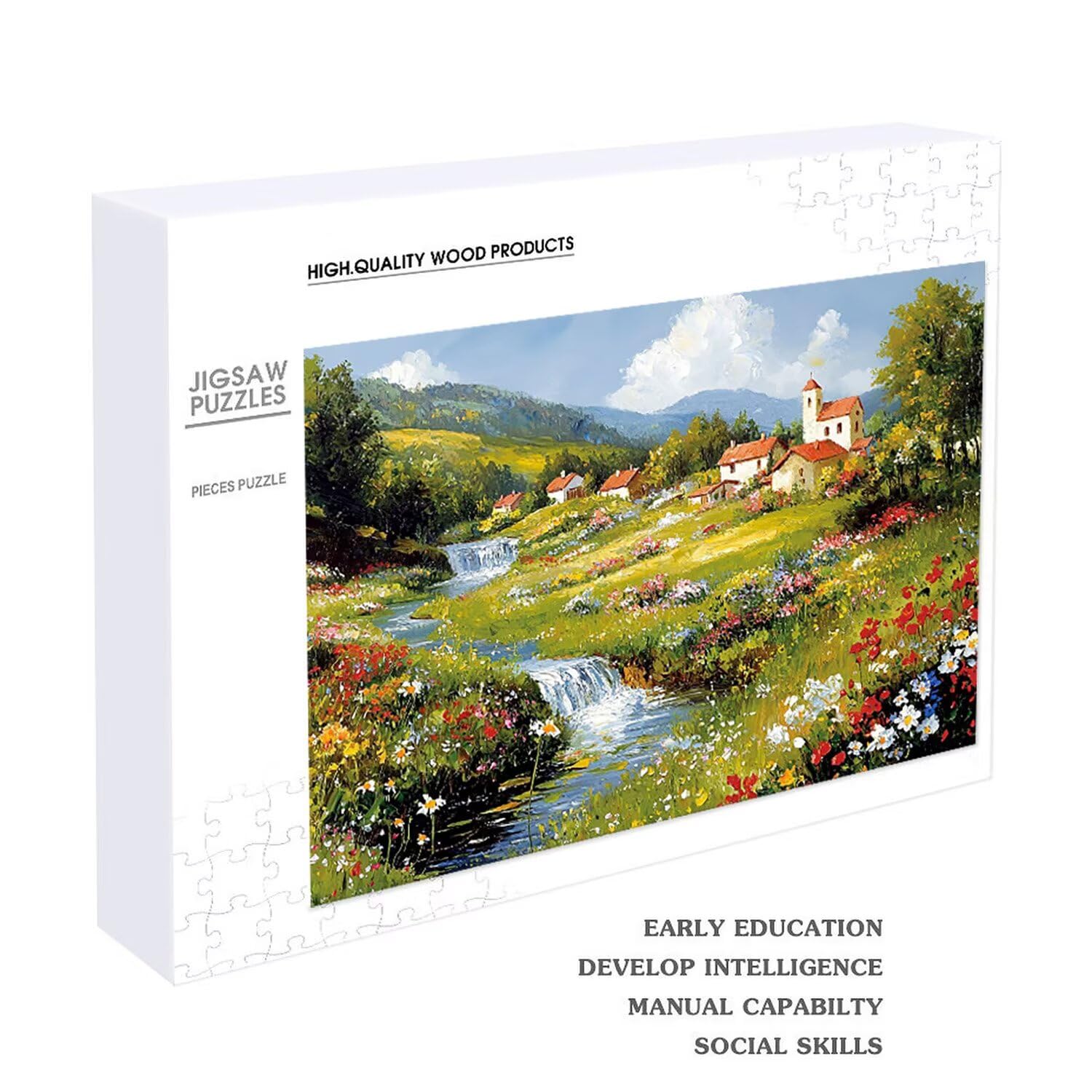 Puzzle in Legno per Adulti 1500 Pezzi | Vista| Giocattoli Educativi | Puzzle Adulti E Famiglie Decor | Dimensione Di 87x57cm | Regalo Adultis | Regali Natale (Formato: 34.8x22.8in) o-191