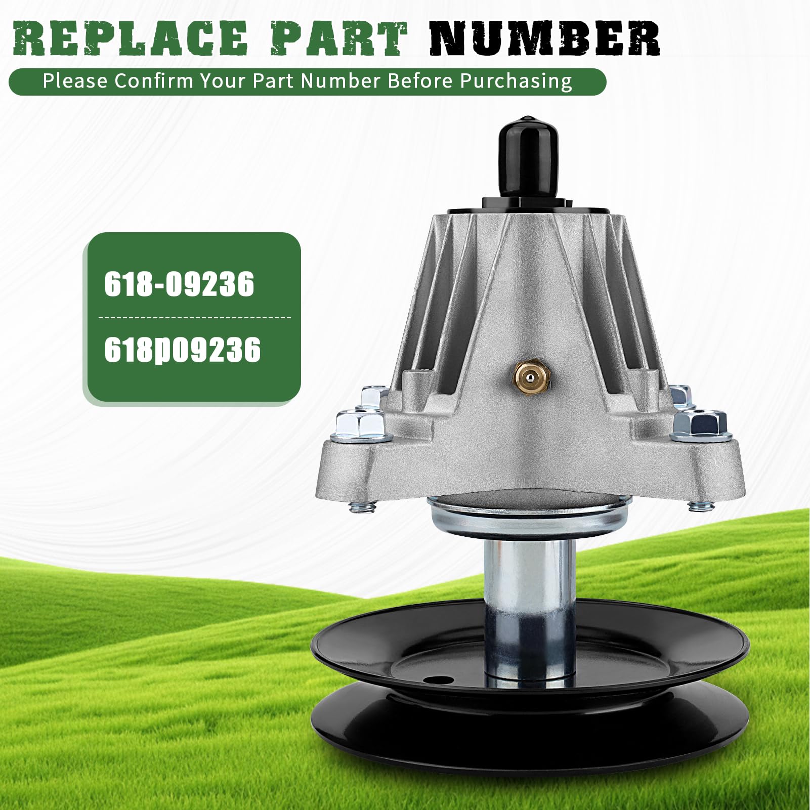 Amazon.com : Cyleto 618P09236 Spindle Assembly for Cub Cadet XT1