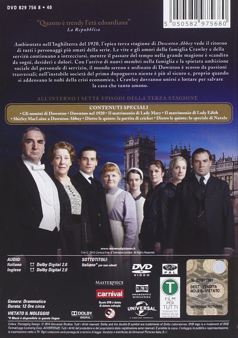 Downton Abbey Stg.3 (Box 4 Dvd)