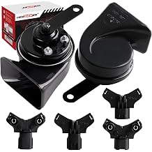Car Horns 12v Loud [2 pack]kit - Truck Horn - Waterproof - Tweeter/Bass, General Accessories, Electric Snails for Cars,plug and play, Alternative Electronic Replacement for Hyundai/Kia