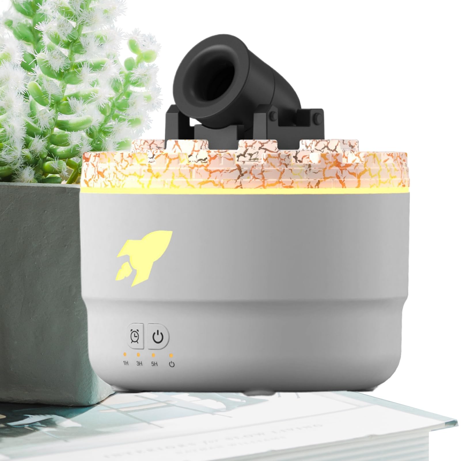 Diffuseur de parfum d'huile pour la maison XIAOXIAOYU avec humidificateur tour volcanique