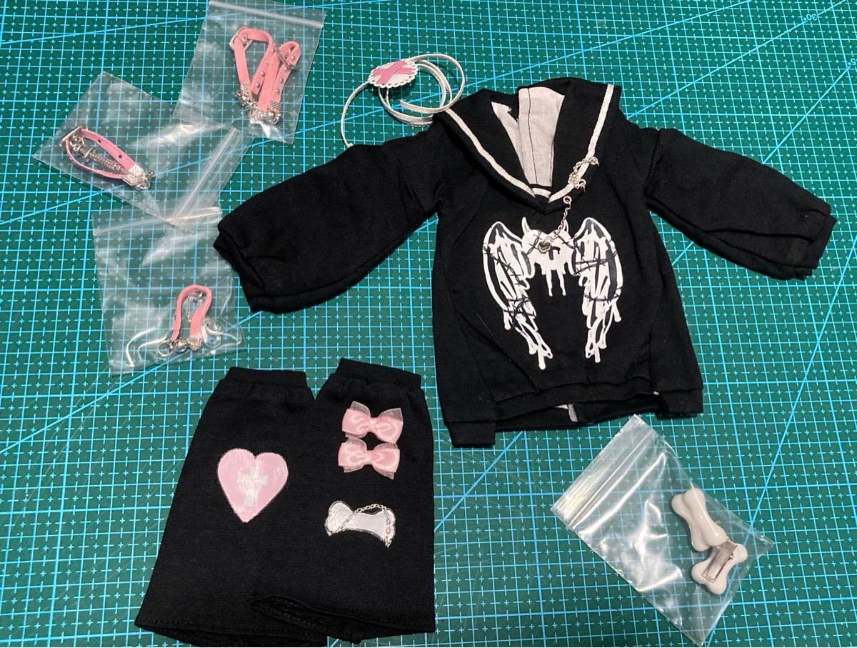 Amazon.co.jp: 71 ディーラー様製 msd mdd 1 4ドール用洋服 地雷系