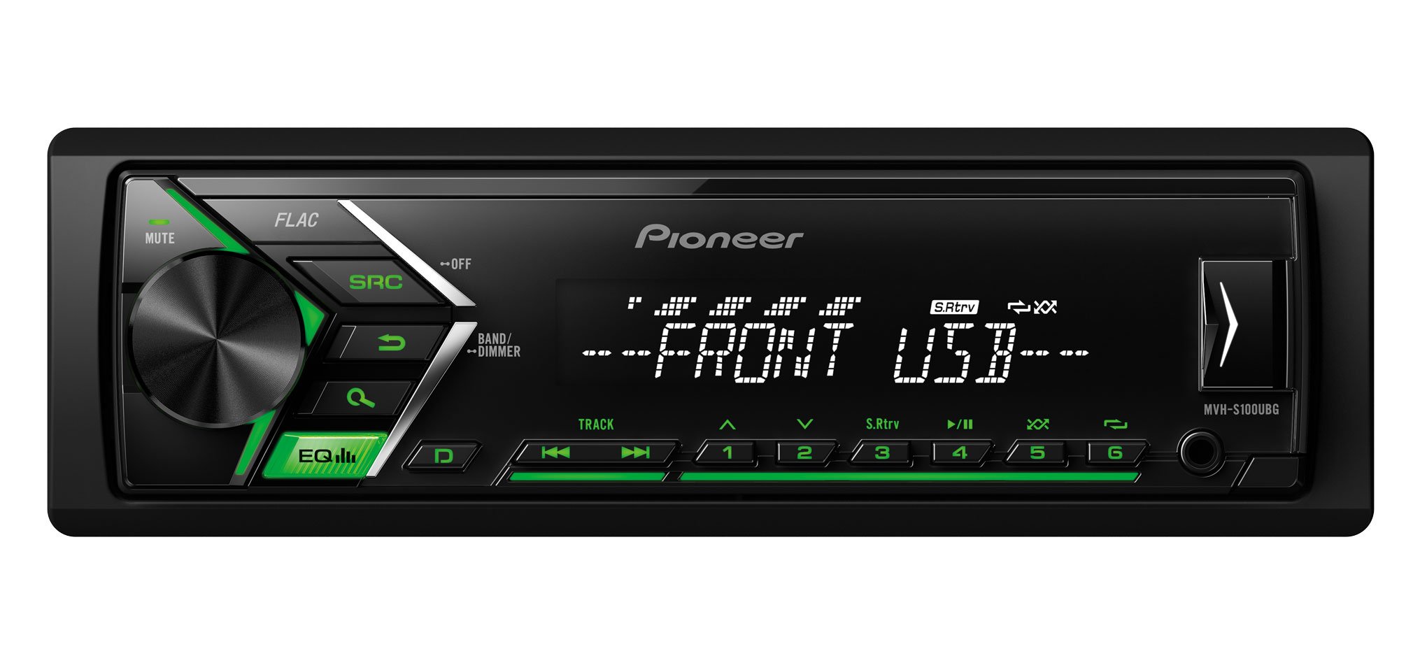 Autoradio 1din Pioneer MVH-S120UI Autoradio – 1-D Produktbild-Vorschau 13