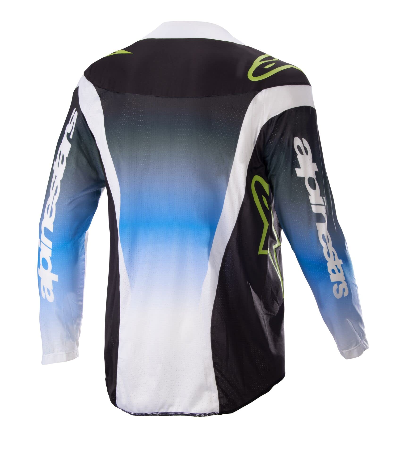 Alpinestars 3770823-9702-LG: Youth Racer Push Jersey Nightlife Blue/White Yl