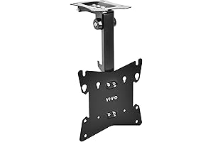 VIVO's MOUNT-M-FD37B: Flip Down Ceiling Mount for TVs and Monitors