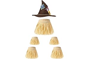 SATINIOR Scarecrow Costume Hat