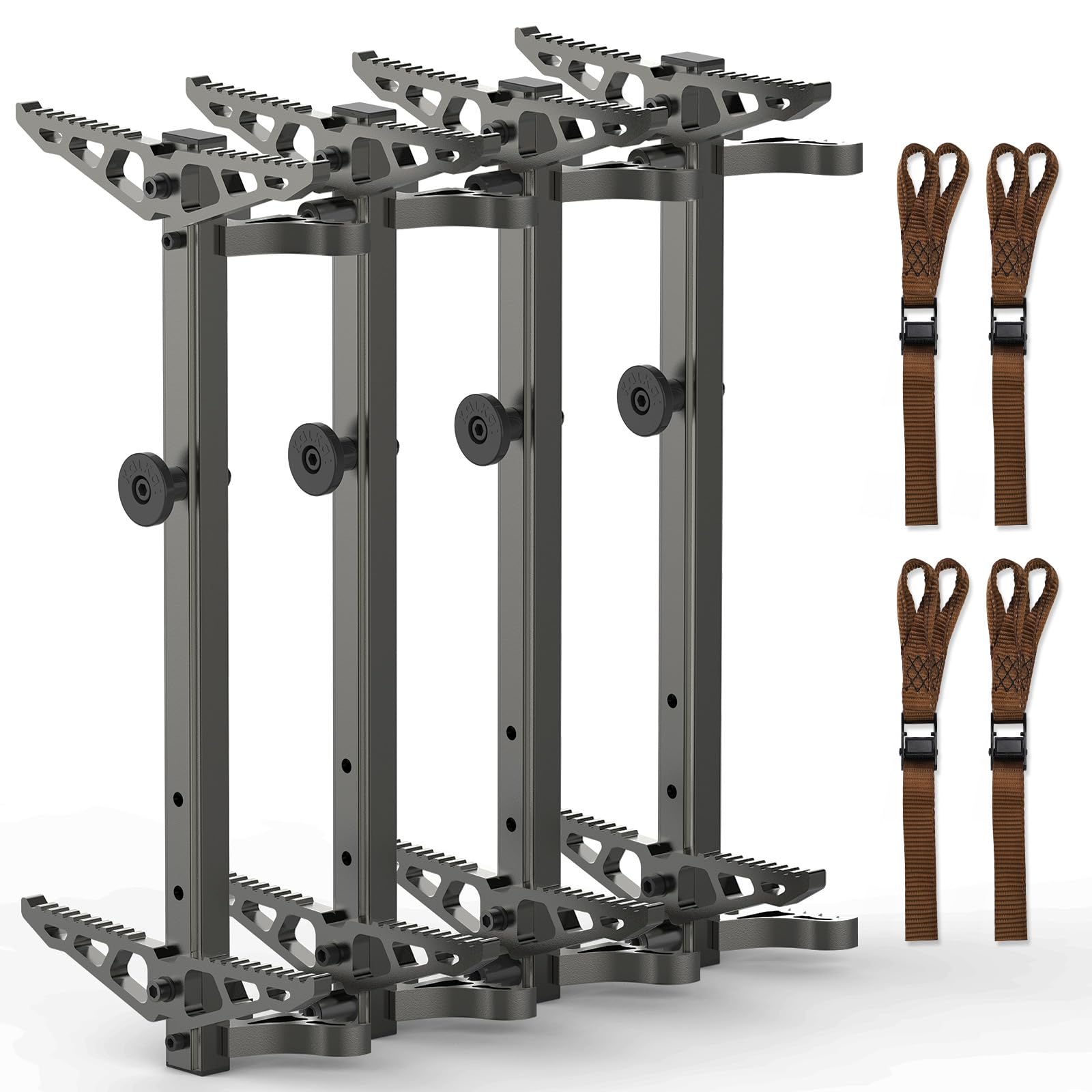 Kalkal 20" Aluminum Tree Stand Climbing Sticks for Saddle Hunting -4 Pack