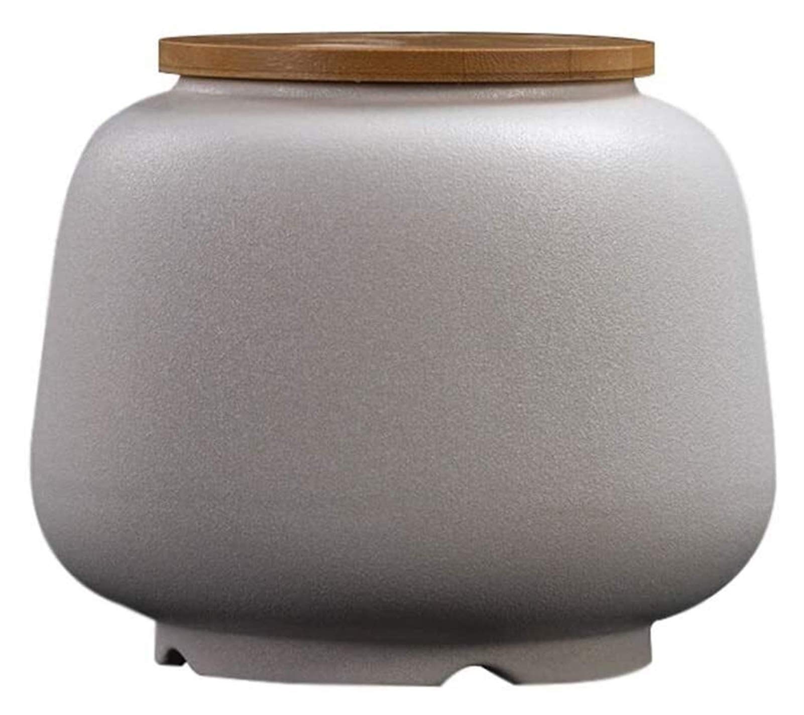 Urne per cremazione di ceneri Urna decorativa Urna funebre per piccole quantità di ceneri umane Mini vaso in ceramica (bianco)
