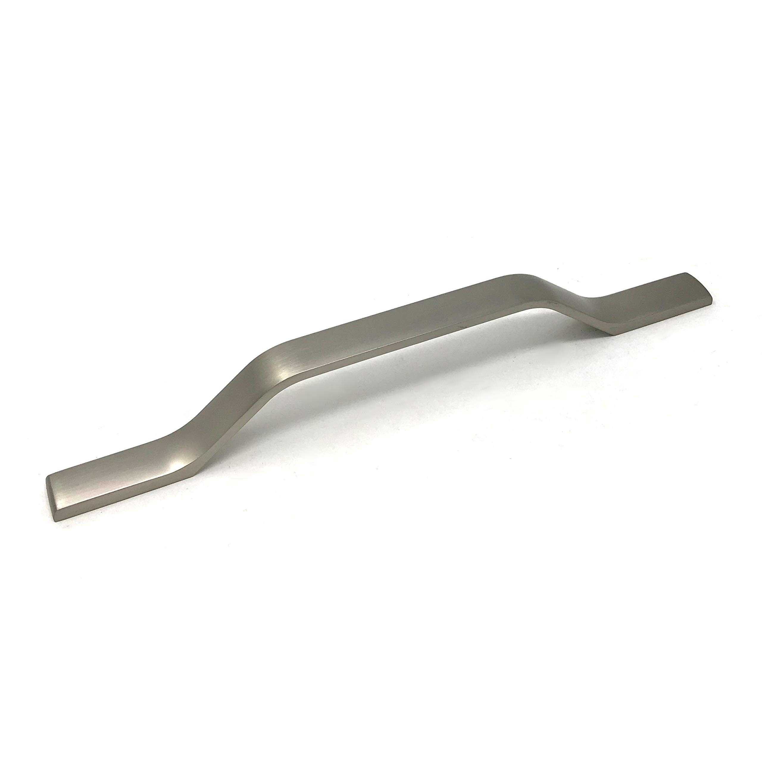Handle & Home 160Mm Brushed Nickel D Handle For Kitchen Cabinets, Drawers, Furniture And Bedrooms