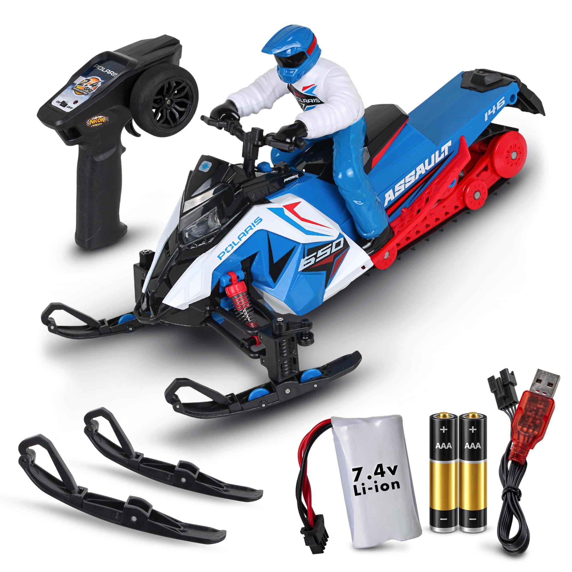 Amazon.co.jp: NKOK 2.4GHz Polaris® RC (RTR) スイッチバックアサルト