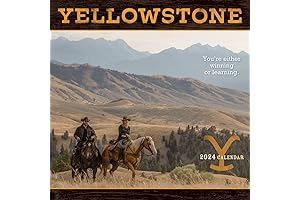 Yellowstone TV Show Official 2024 Wall Calendar