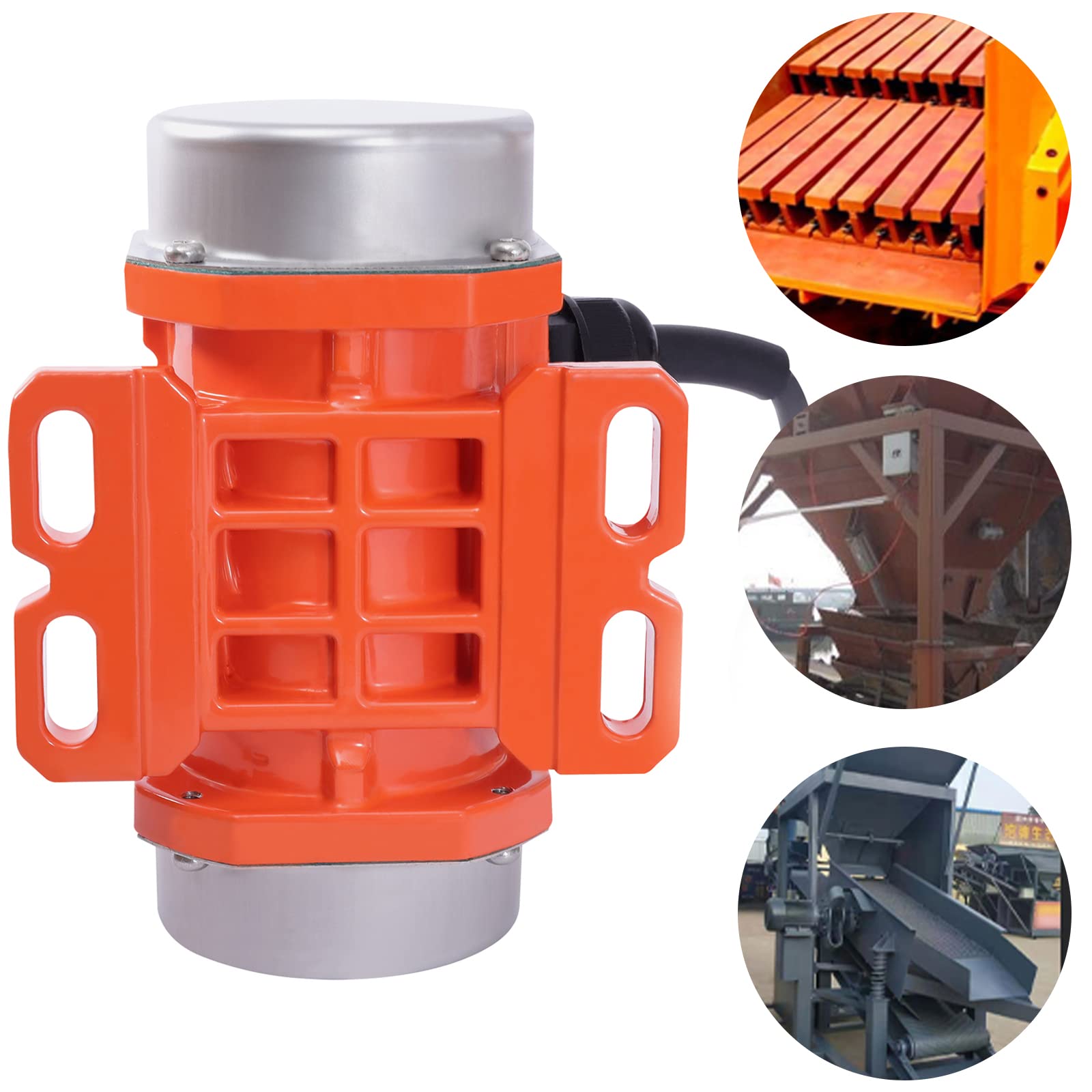 Silnik wibracyjny premium – 40 W, 220 V, IP65, wodoszczelny 3000 obr./min i siła wibracji 25 kg, do betonu i zastosowań przemysłowych, z kablem o długości 2 m i silnikiem z czystej miedzi