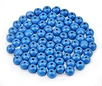 Vista 30 de AD Beads Espaciador de madera de agujero grande, pulsera para hacer joyas, collar, candelabro, cuentas de rosario de madera grandes, cuentas