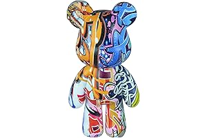 Graffiti Bear Decoration: A Vibrant Addition to Your Home