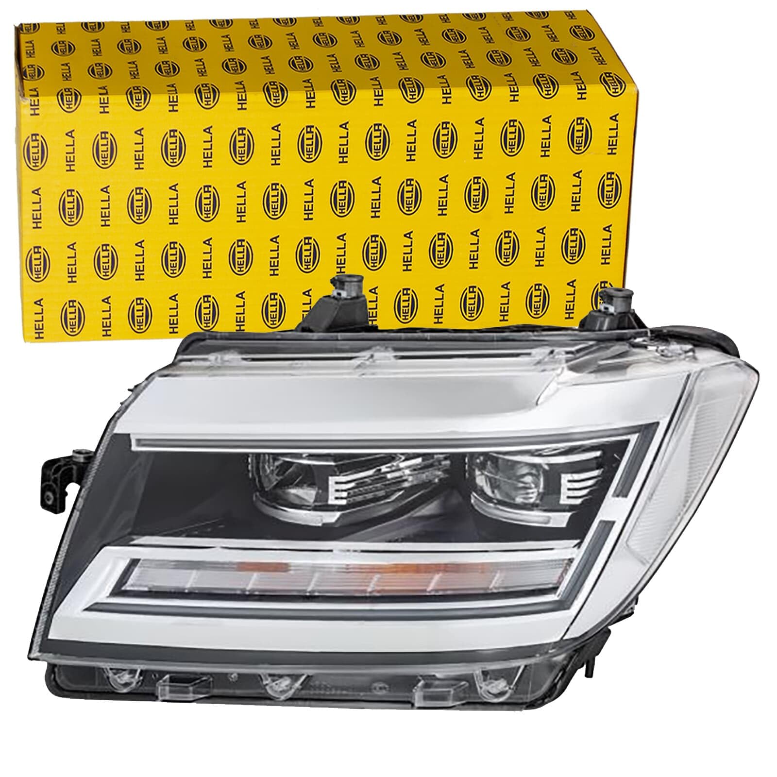HELLA 1LX 012 830-111 LED Reflektor - dla m. in. VW Crafter Box (SY_, SX_) - ECE - dla ruchu lewostronnego - z lewej
