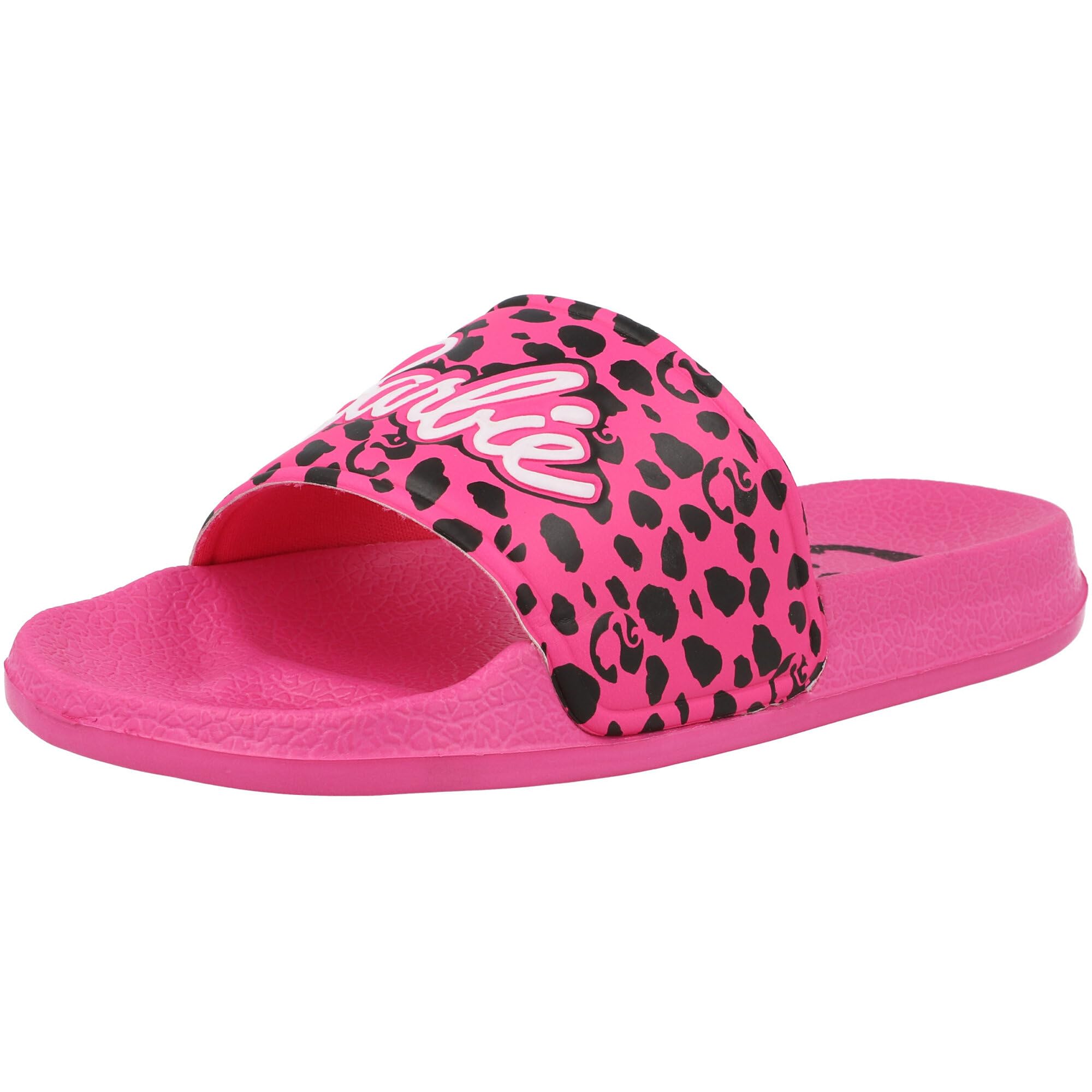 Barbie Girls Pink Sliders Pool Beach Shoes Official Merchandise