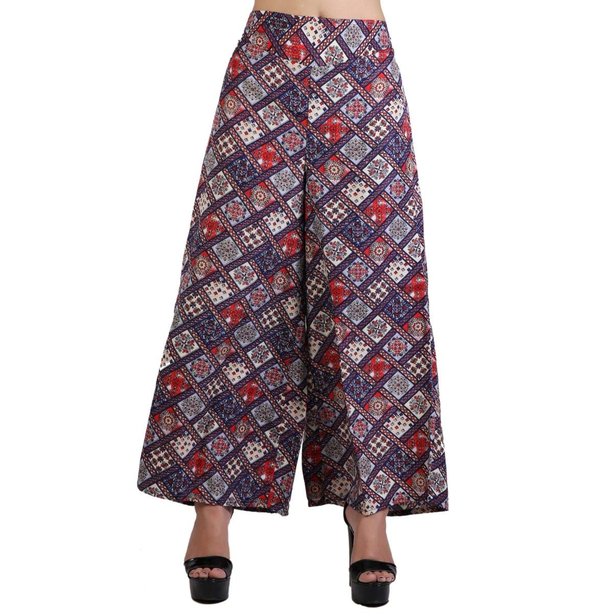 lili Crepe Printed Palazzo for Women-picture-53
