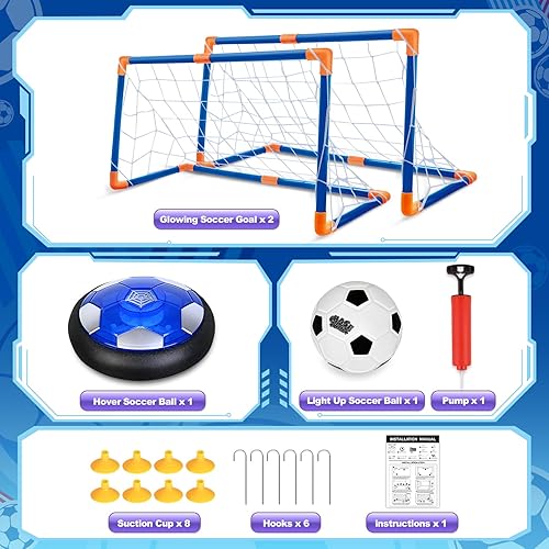 Miniatura 2 de Juego de balón de fútbol Hover - Balón de fútbol iluminado para interiores