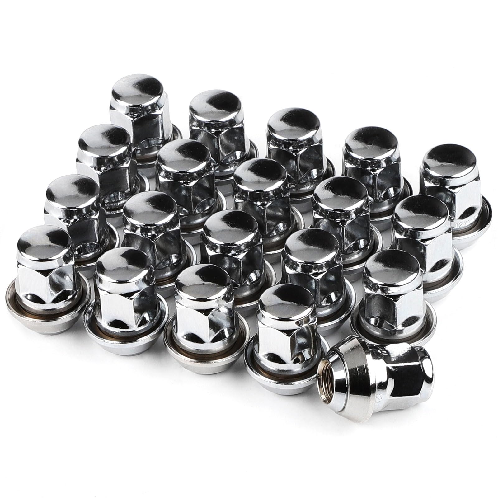 GAsuppply 20x Dadi Ruota I OEM Originali FO Cerchi I M12 x 1,5 x 35 I Cono D=28mm