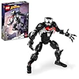 LEGO Marvel Venom Figure, 76230 Fully Articulated Super Villain Action Toy, Spider-Man Universe Collectible Set, Alien Toys for Boys and Girls