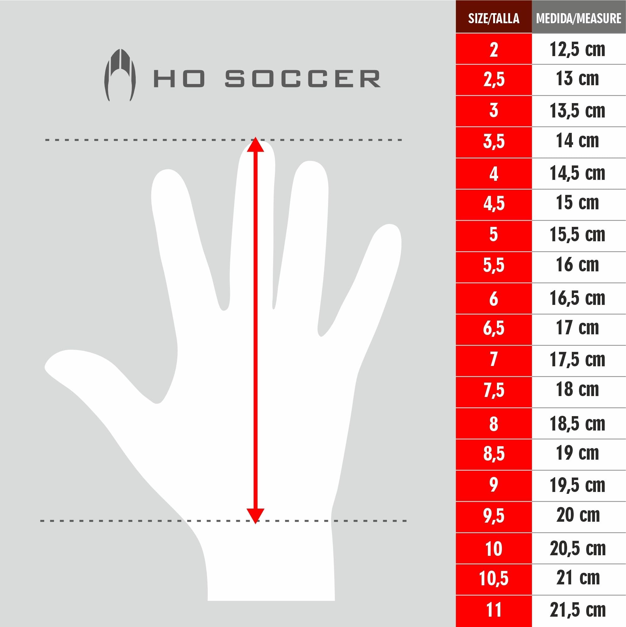 HO Soccer KONTROL Alert Blackout Guantes de Portero Unisex Adulto