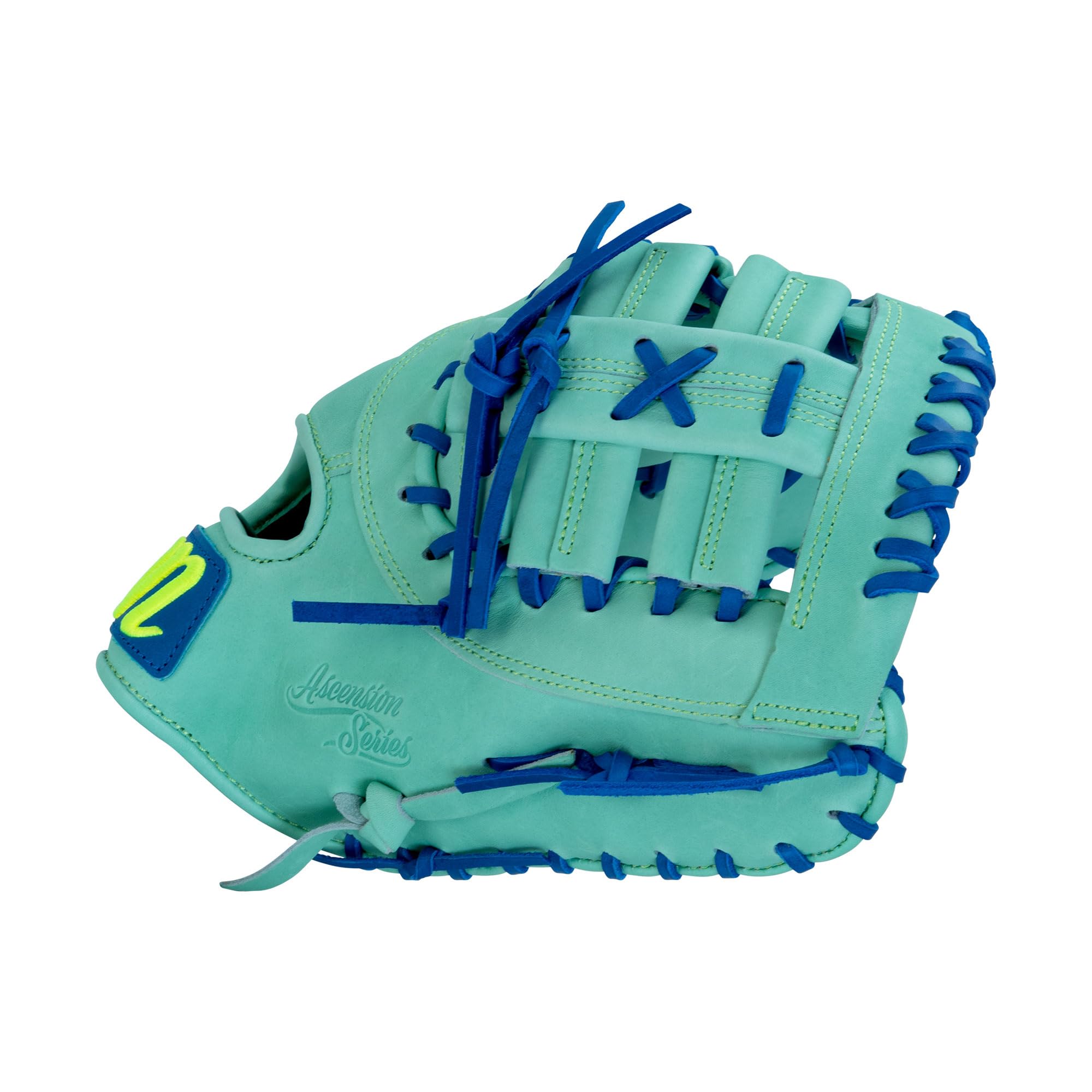 Marucci Sports Ascension Męska rękawica do baseballu, mięta/królewski błękit