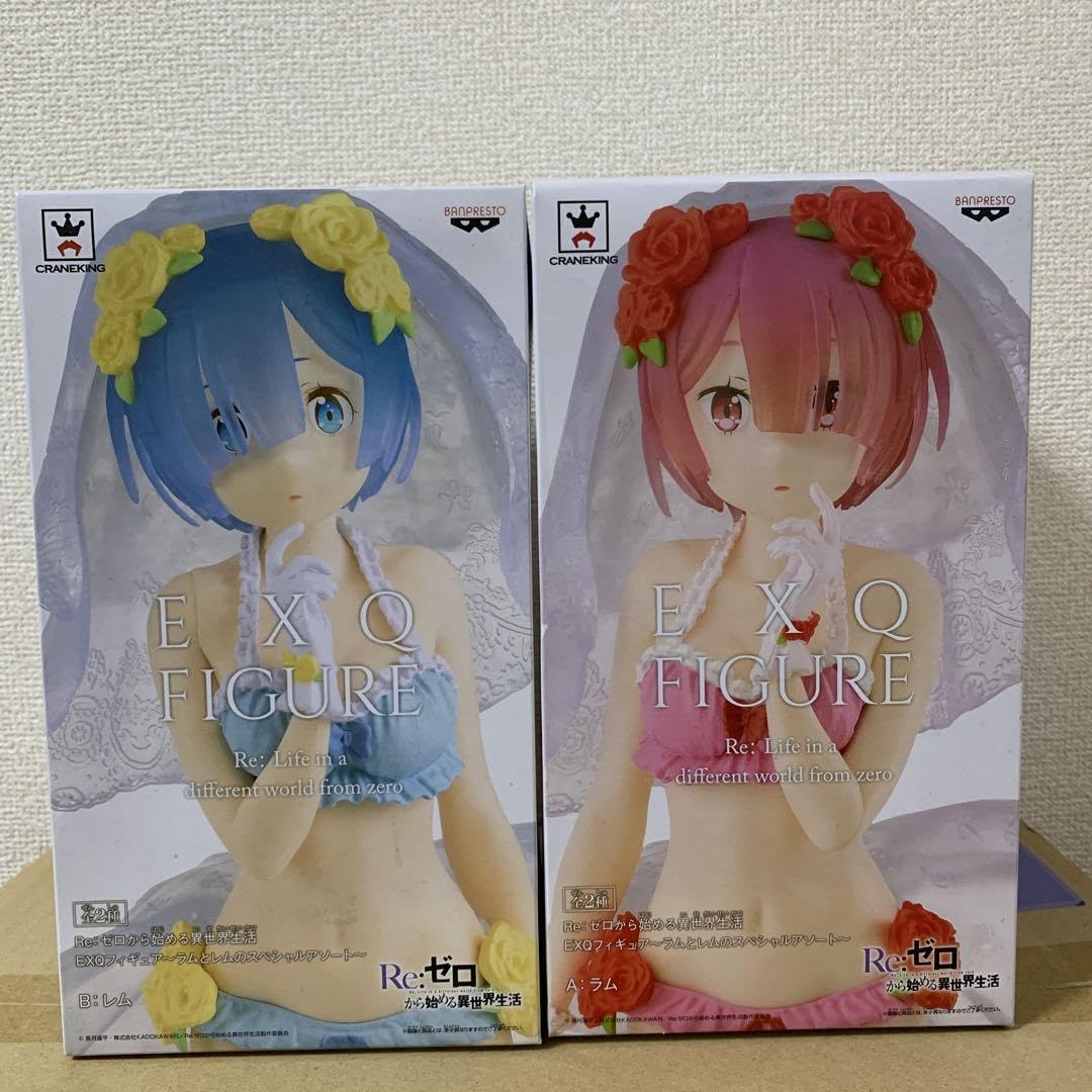 Amazon.co.jp: リゼロ レム ラム フィギュアセット : おもちゃ