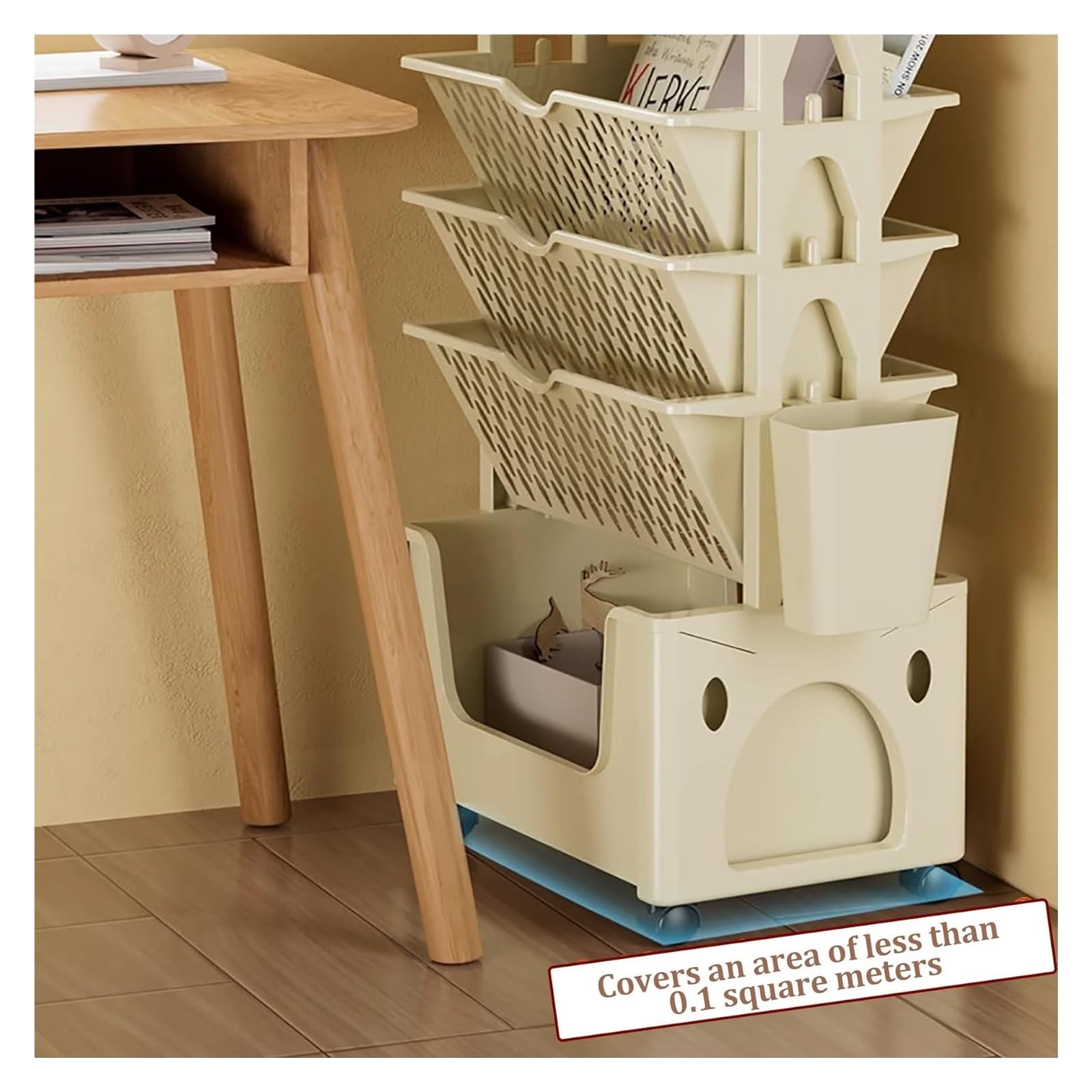 carrello portalibri, carrello for libriLibreria mobile, Libreria con ruote(Parent,White)