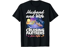 Husband and Wife Cruise Shirt 2024 Matching Couple Outfits T-Shirt