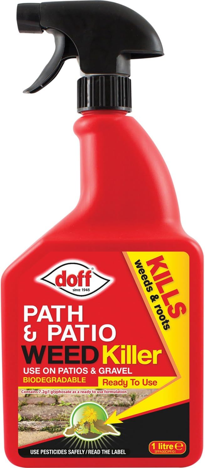 Doff Path & Patio Weed Killer 1 Litre Amazon.co.uk Everything Else