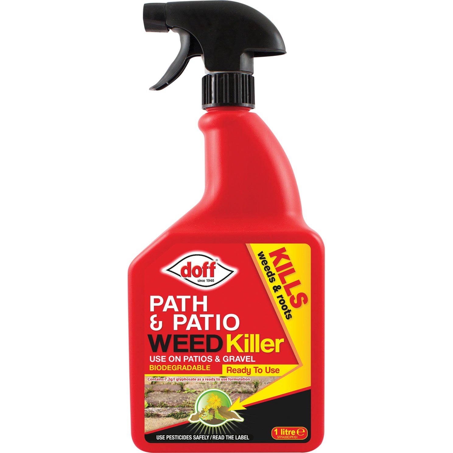 Doff Path & Patio Weed Killer 1 Litre Amazon.co.uk Garden