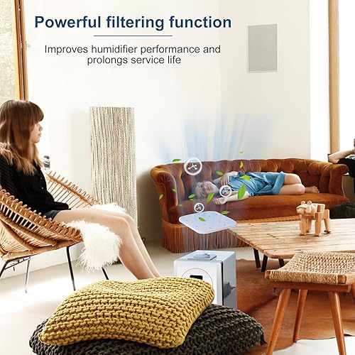 Miniatura 5 de LV600S Almohadillas humidificador filtro 20 unids almohadilla de absorción mineral para humidificadores pad LV600HH OasisMist450S