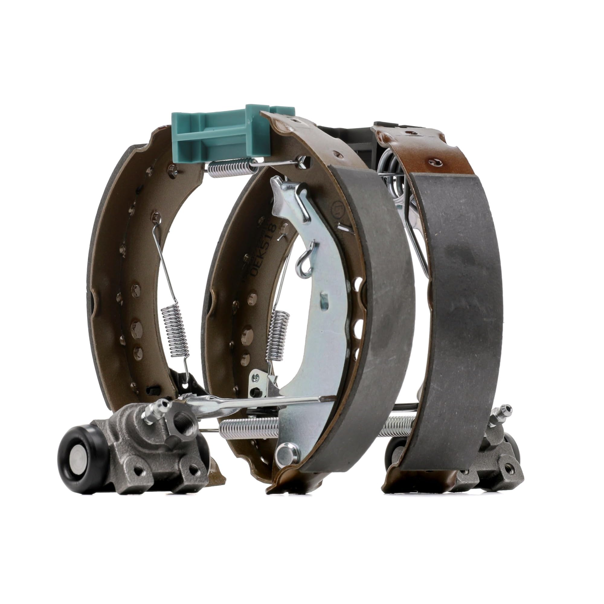 RIDEX 3859B0244 Kit de freins à tambour Arrière avec régulateur intégré avec levier frein à main Compatible avec CITROËN C3 I 3/5 portes FC, FN
