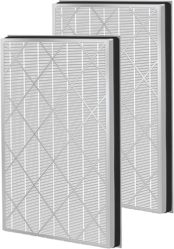 Filtro HEPA HE601 de repuesto compatible con purificador de aire Shark HE6FKPET HE601 HE602 de 6 ventiladores, modelos HE601 y HE602 True Premium